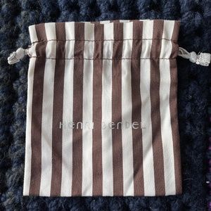 Small Henri Bendel Dust bag! (Silver)
